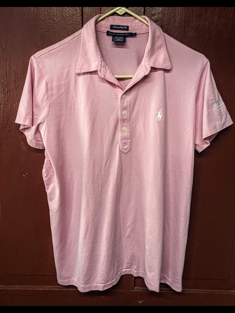 Ralph Lauren  Golf Pink  Short-Sleeve Polo Wyndham Championship